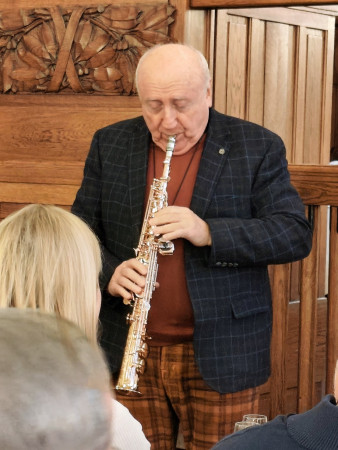 Saxofonista Felix Slováček